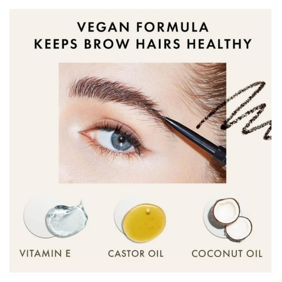 HUDA BEAUTY Bomb Brows Microshade Brow Pencil 4 LIGHT BROWN - 0.023g NIB - Picture 10 of 13